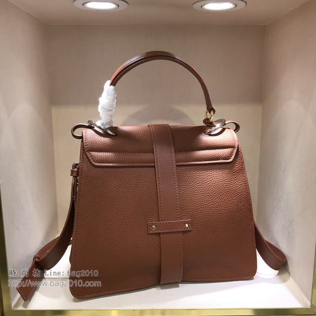Chloe女包 克洛伊經典Aby粒面小牛皮鎖頭包 Chole手提肩背斜挎包  jjh1355